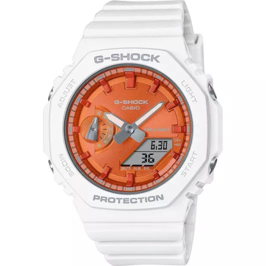 Casio® Analoog En Digitaal 'G-shock' Dames Horloge GMA-S2100WS-7AER
