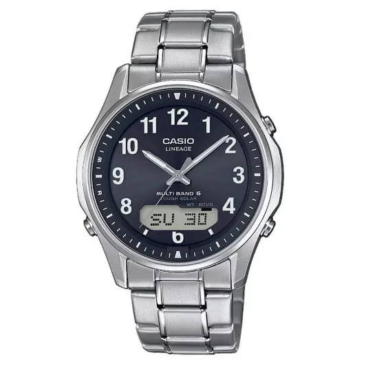 Casio® Analoog En Digitaal 'Radio controlled watches' Heren Horloge LCW-M100TSE-1A2ER