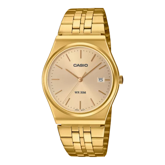 Casio® Analoog 'Casio collection' Unisex Horloge MTP-B145G-9AVEF