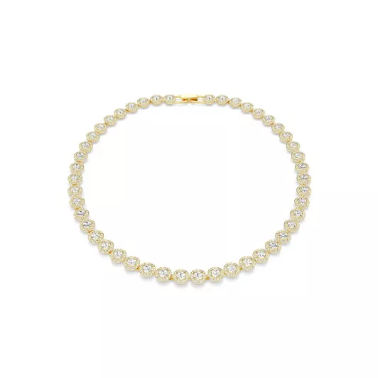 Swarovski® 'Una Angelic' Women's Gold Plated Metal Necklace - Gold 5720505