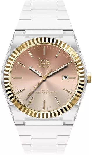 Ice Watch® Analoog 'Ice power - pw1 - white sunset cappuccino' Dames Horloge 024773