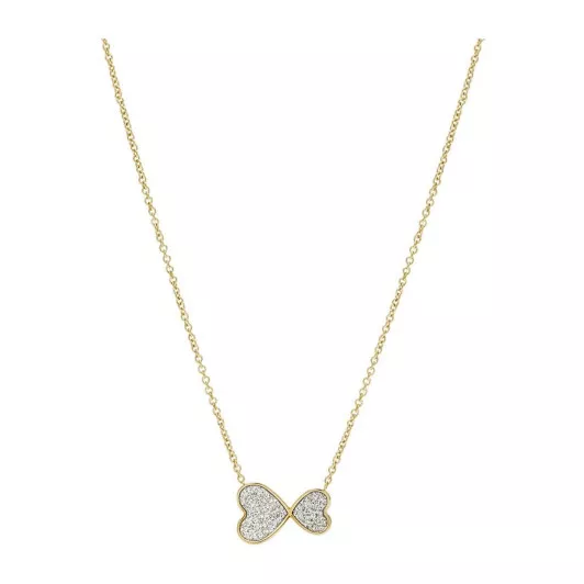 Fossil Jewellery® 'Sutton' Women's Stainless Steel Necklace - Gold JF03941710