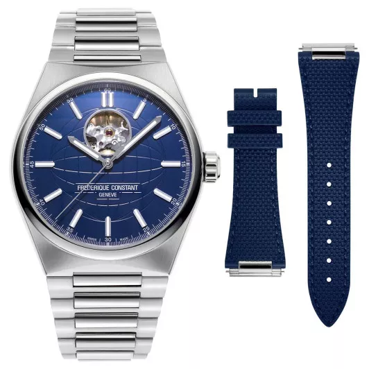 Frederique Constant® Analogique 'Highlife Heart Beat' Hommes Montre FC-310N4NH6B