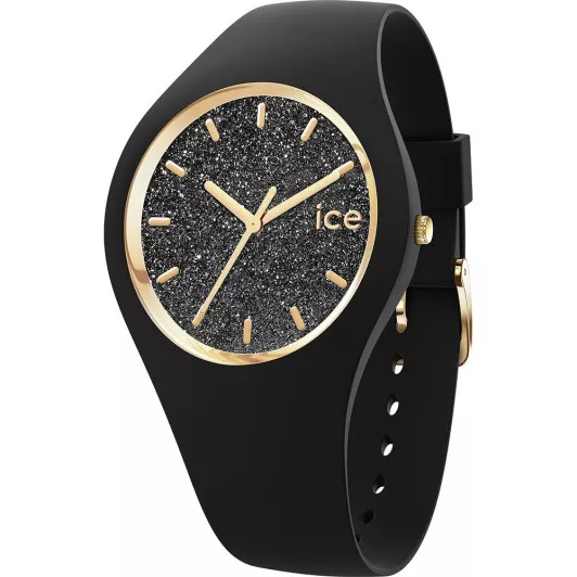 Ice Watch® Analoog 'Ice glitter - black - s37' Dames Horloge 024520