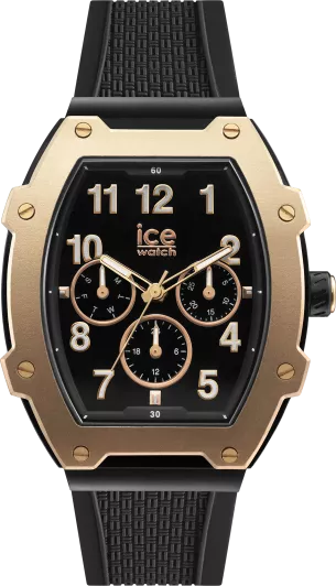 Ice Watch® Multi Zifferblatt 'Ice Boliday - Black Rose-gold' Unisex Uhr (Medium) 023315