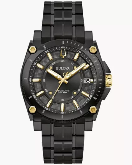 Bulova® Analogique 'Precisionist Icon' Hommes Montre 98B408