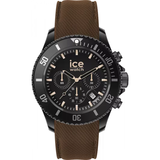Ice Watch® Chronograph 'Ice Chrono - Black Brown' Men's Watch 020625