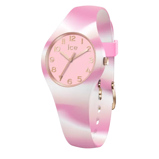 Ice Watch® Analoog 'Ice tie and dye - pink shades' Meisjes Horloge 021011
