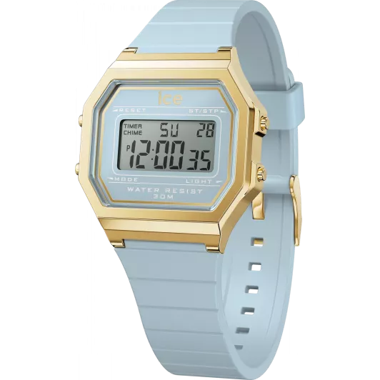 Ice Watch® Digitaal 'Ice digit retro - tranquil blue' Dames Horloge 022058