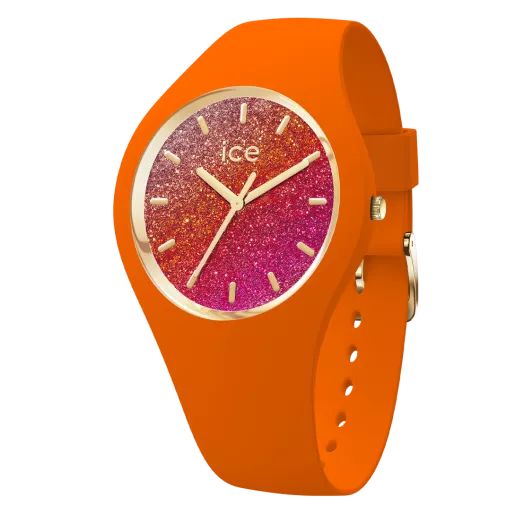 Ice Watch® Analoog 'Ice glitter - orange summer' Meisjes Horloge (Small) 022574