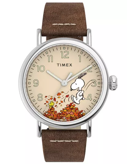 Timex® Analoog 'Standard x peanuts fall' Unisex Horloge TW2U86200
