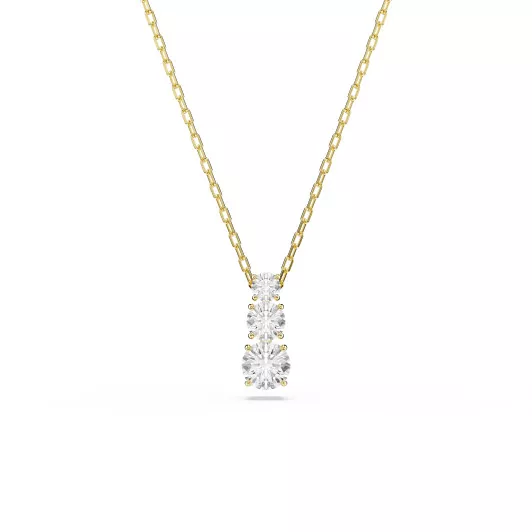 Swarovski® 'Stilla Attract' Femmes Métal plaqué Collier - Or 5723298