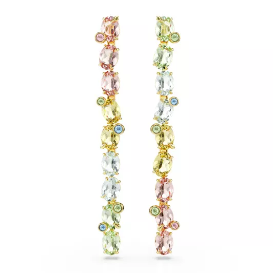 Swarovski® 'Gema' Femmes Métal plaqué Boucle d'oreille - Or 5705809