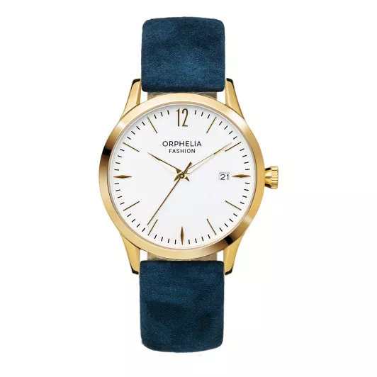 Orphelia Fashion® Analoog 'Suede' Dames Horloge OF711700