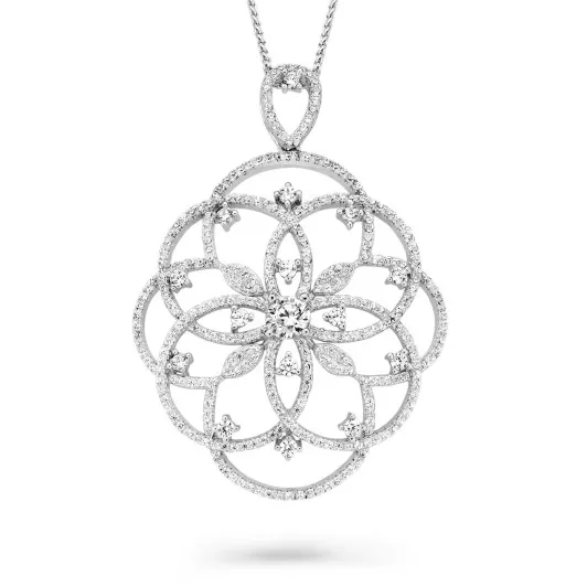 Orphelia® Dames Zilver 925 925 Collier - Zilverkleurig ZH-7213