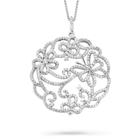 Orphelia® Dames Zilver 925 925 Collier - Zilverkleurig ZH-7214
