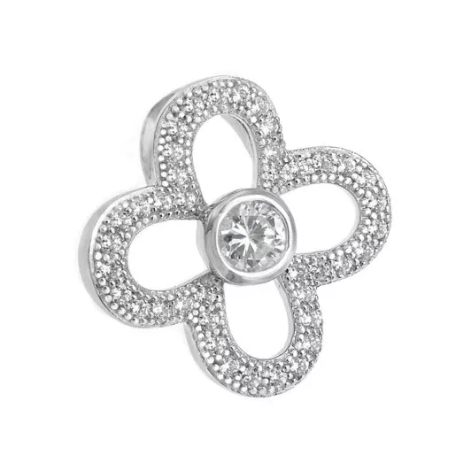 Orphelia® 'Laerke' Dames Zilver 925 925 Collier - Zilverkleurig ZH-7241