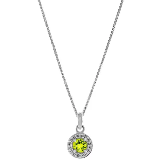 Orphelia® 'Bristol' Dames Zilver 925 925 Hanger met Ketting - Zilverkleurig ZH-7579/G