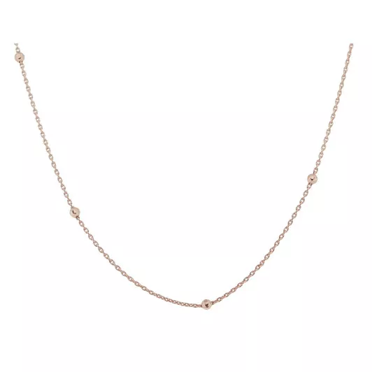 Orphelia® Dames Zilver 925 925 Collier - Rosékleurig ZK-7200/RG
