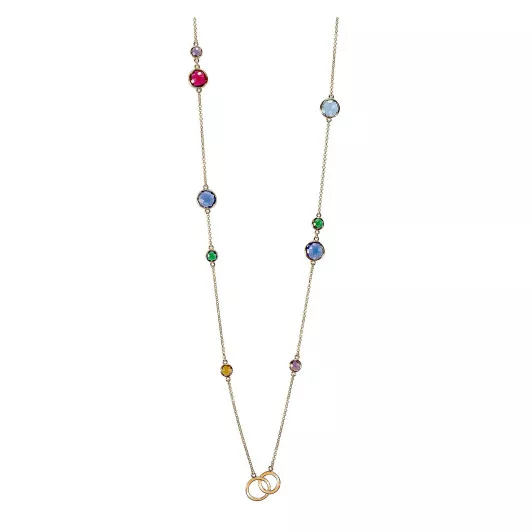 Orphelia® 'Eloise' Women's Sterling Silver Necklace - Gold ZK-7409/G