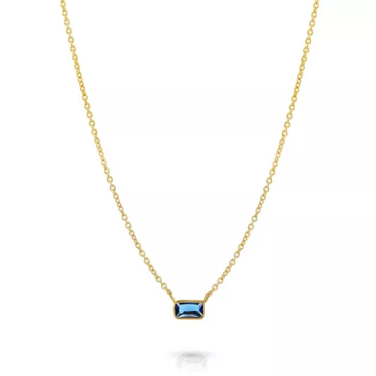 Orphelia® 'Ultimate' Dames Zilver 925 925 Collier - Goudkleurig ZK-7567/G