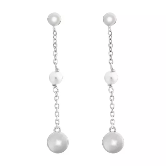 Orphelia® 'Milena' Dames Zilver 925 925 Oorhangers - Zilverkleurig ZO-7379