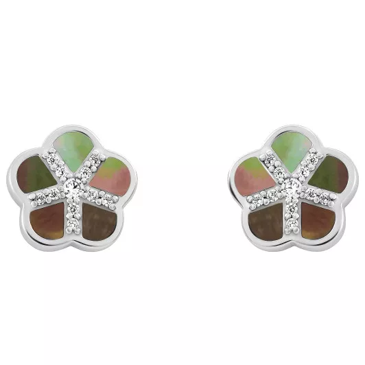Orphelia® 'Daisy' Femmes Argent Puce d'oreille - Argent ZO-7585