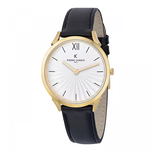 Pierre Cardin® Analog 'Pigalle Plissée' Unisex Uhr CPI.2005