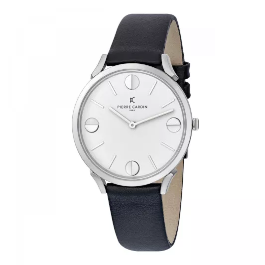 Pierre Cardin® Analoog 'Pigalle half moon' Unisex Horloge CPI.2008