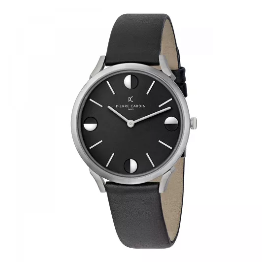 Pierre Cardin® Analoog 'Pigalle half moon' Unisex Horloge CPI.2010