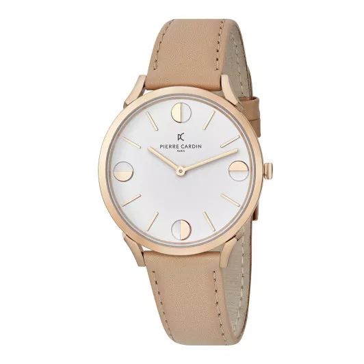 Pierre Cardin® Analog 'Pigalle Half Moon' Unisex Uhr CPI.2011
