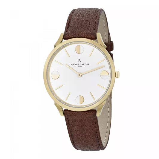 Pierre Cardin® Analog 'Pigalle Half Moon' Unisex Uhr CPI.2012