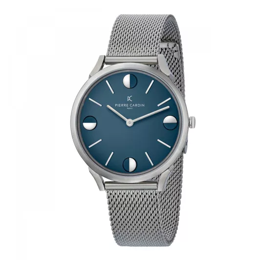 Pierre Cardin® Analoog 'Pigalle half moon' Unisex Horloge CPI.2013