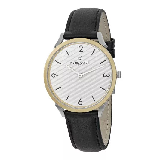 Pierre Cardin® Analog 'Pigalle Stripes' Herren Uhr CPI.2015