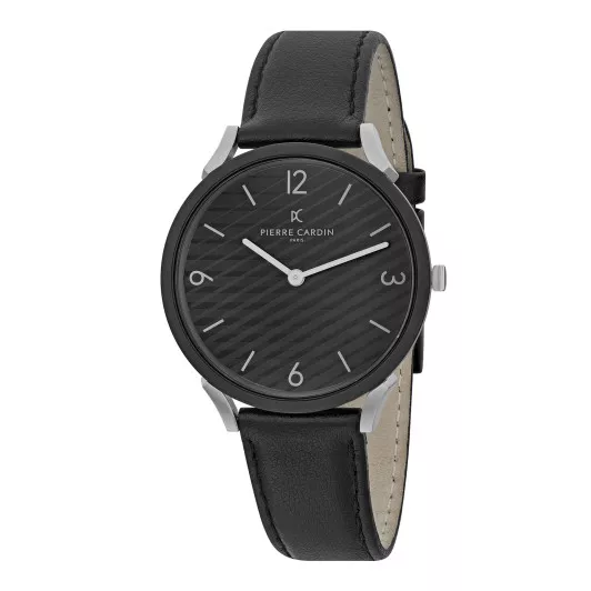 Pierre Cardin® Analoog 'Pigalle stripes' Heren Horloge CPI.2018