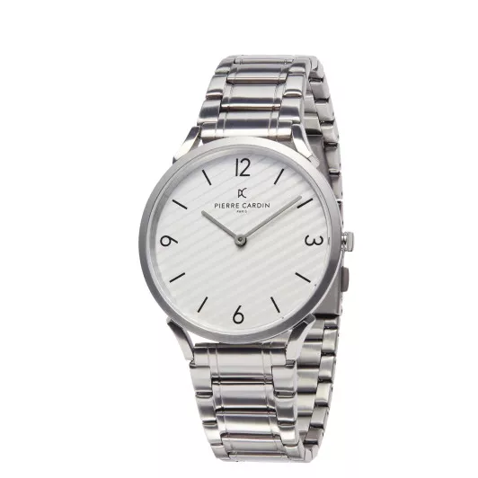 Pierre Cardin® Analoog 'Pigalle stripes' Heren Horloge CPI.2020