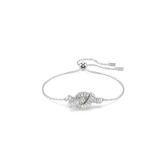 Swarovski® 'Matrix' Women's Base Metal Bracelet - Silver 5731101