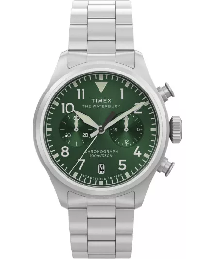 Timex® Chronograph 'Waterbury Ace' Men's Watch TW2Y19100