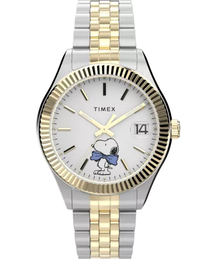 Timex® Analogique 'Peanuts Legacy Bowtie' Femmes Montre TW2Y11100
