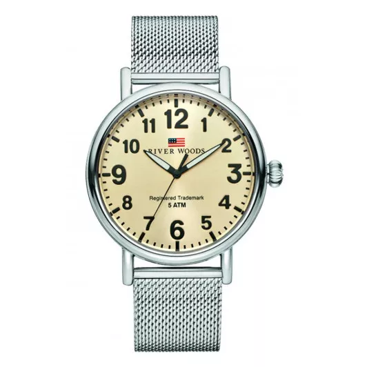 River Woods® Analoog 'Sacramento' Heren Horloge RW420018