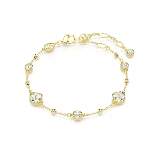 Swarovski® 'Imber' Dames Verguld Metaal Armband (sieraad) - Goudkleurig 5680094