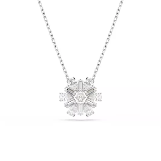 Swarovski® 'Idyllia' Dames Metaal Collier - Zilverkleurig 5691484