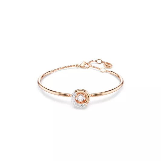 Swarovski® 'Dextera' Dames Verguld Metaal Armband (sieraad) - Rosékleurig 5692259