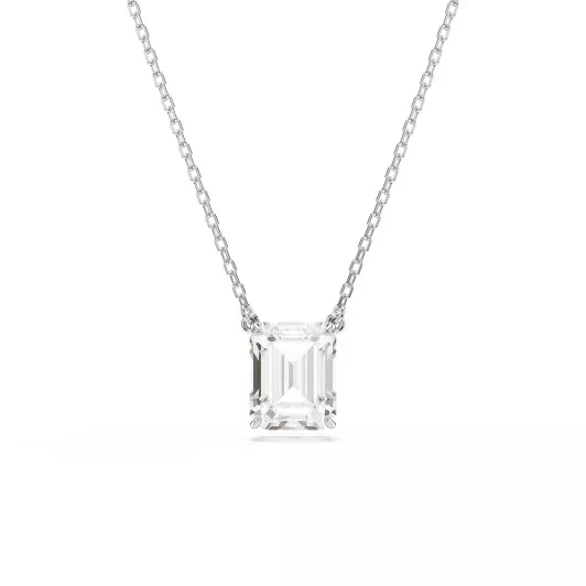 Swarovski® 'Stilla' Dames Metaal Collier - Zilverkleurig 5693405