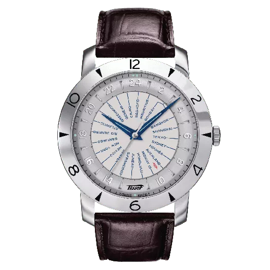 Tissot® Analoog 'Heritage navigator 160th anniversary' Heren Horloge T0786411603700
