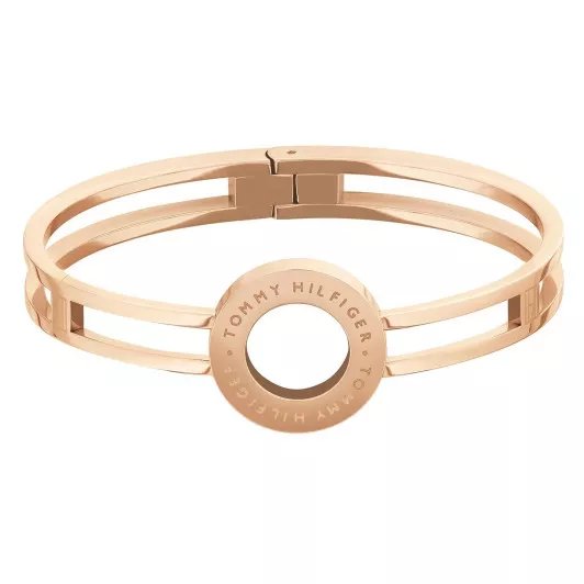 Tommy Hilfiger® Women's Stainless Steel Bangle - Rosegold 2780316