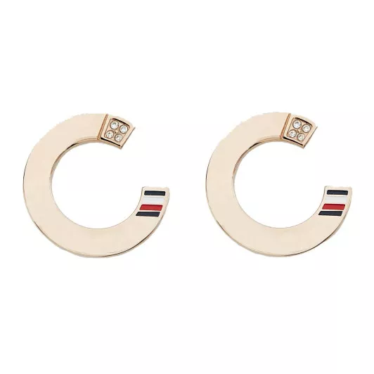 Tommy Hilfiger® Women's Stainless Steel Stud Earrings - Rosegold 2780467