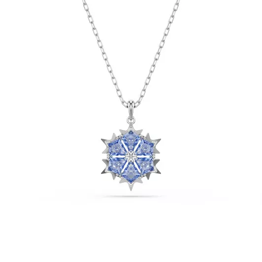 Swarovski® 'Magic' Women's Base Metal Necklace - Silver 5735399