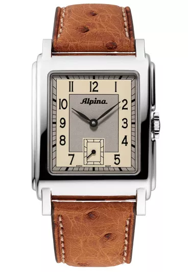 Alpina® Analogue 'Heritage Carrée' Men's Watch AL-530SAC3C6