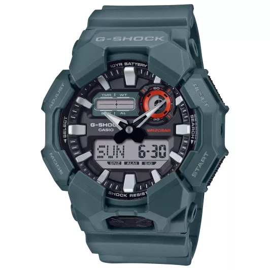 Casio® Analoog En Digitaal 'G-shock' Heren Horloge GA-010-2AER